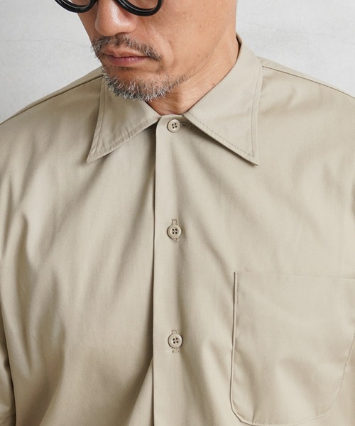 MILITARY(ミリタリー)の「実物 新品 デッドストック 米軍 PX INSTITUTIONAL(インスティテューショナル)S/S カーキ ワークシャツ(シャツ/ブラウス・メンズ・ベージュ系その他・MEDIUM)」の8枚目の写真