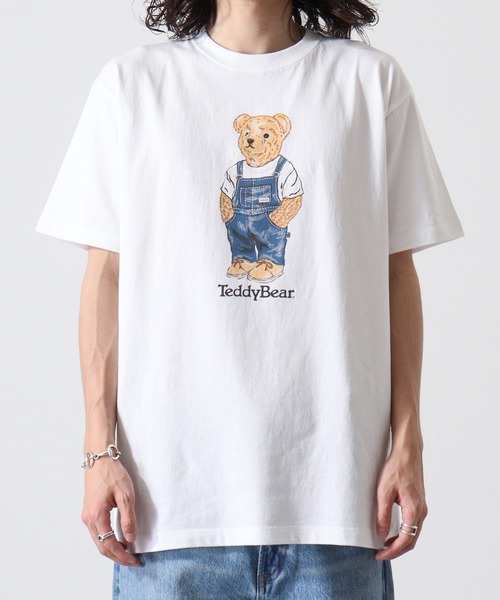 FUNALIVE(ファンアライブ)の「TeddyBear. TEE 半袖(Tシャツ/カットソー・メンズ・ホワイト系3/ホワイト系4/ホワイト系5/ホワイト系2/ホワイト系/ホワイト系1/ホワイト・M/L/XL)」の16枚目の写真