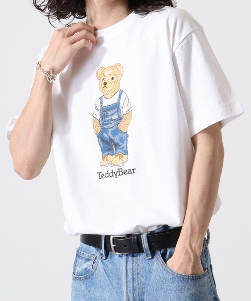FUNALIVE(ファンアライブ)の「TeddyBear. TEE 半袖(Tシャツ/カットソー・メンズ・ホワイト系3/ホワイト系4/ホワイト系5/ホワイト系2/ホワイト系/ホワイト系1/ホワイト・M/L/XL)」の19枚目の写真