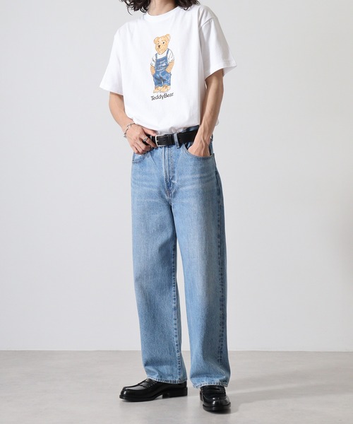FUNALIVE(ファンアライブ)の「TeddyBear. TEE 半袖(Tシャツ/カットソー・メンズ・ホワイト系3/ホワイト系4/ホワイト系5/ホワイト系2/ホワイト系/ホワイト系1/ホワイト・M/L/XL)」の18枚目の写真