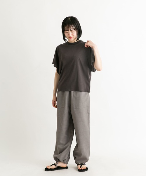 ✨美品✨2022 エブール ラグランスリーブ サマーニット Tシャツ カットソー セール】ラグランスリーブカットソー（Tシャツ/カットソー