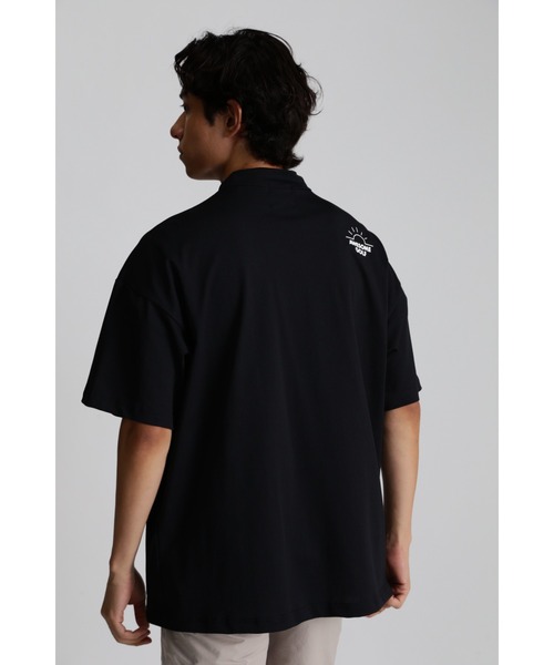 S＋（エスプラス）の「【S＋(エスプラス)】モックネックシャツ（Tシャツ/カットソー・メンズ・ブラック/ホワイト・L/LL/M/S）」の19枚目の写真