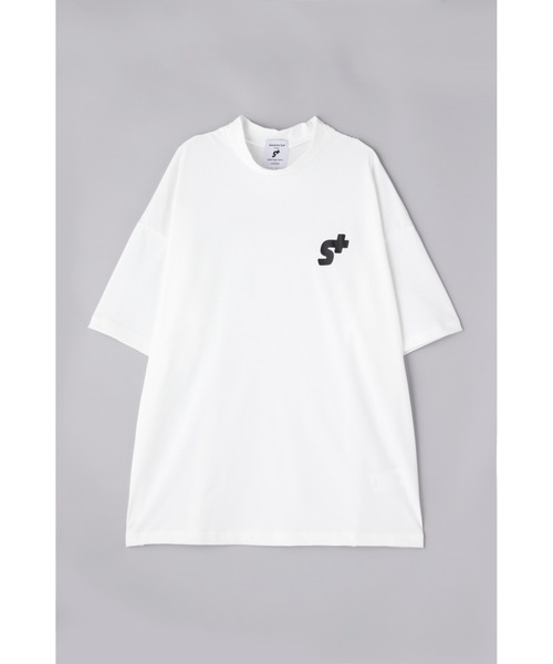 S＋（エスプラス）の「【S＋(エスプラス)】モックネックシャツ（Tシャツ/カットソー・メンズ・ブラック/ホワイト・L/LL/M/S）」の6枚目の写真