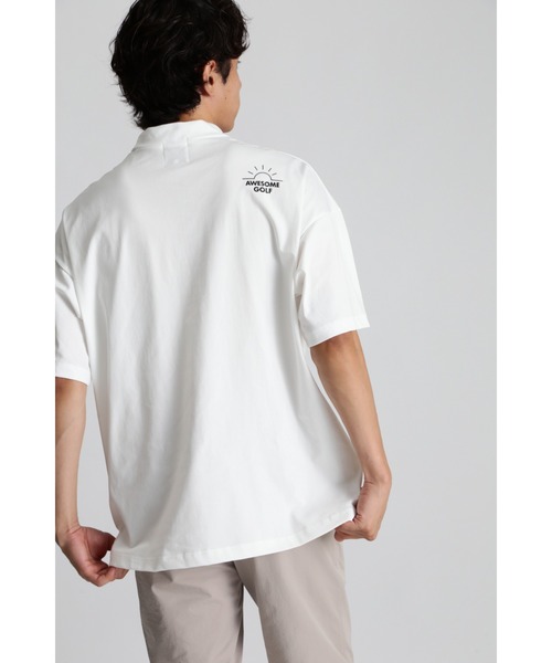 S＋（エスプラス）の「【S＋(エスプラス)】モックネックシャツ（Tシャツ/カットソー・メンズ・ブラック/ホワイト・L/LL/M/S）」の13枚目の写真