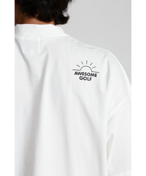 S＋（エスプラス）の「【S＋(エスプラス)】モックネックシャツ（Tシャツ/カットソー・メンズ・ブラック/ホワイト・L/LL/M/S）」の11枚目の写真