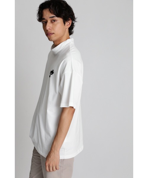S＋（エスプラス）の「【S＋(エスプラス)】モックネックシャツ（Tシャツ/カットソー・メンズ・ブラック/ホワイト・L/LL/M/S）」の8枚目の写真