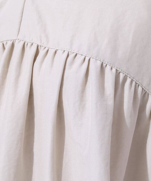 DRESKIP（ドレスキップ）の「◆サイドリボンがほんのり甘い 大人のスキッパーチュニック（チュニック・レディース・ブラック/ブルー/ベージュ・02/03/04）」の15枚目の写真