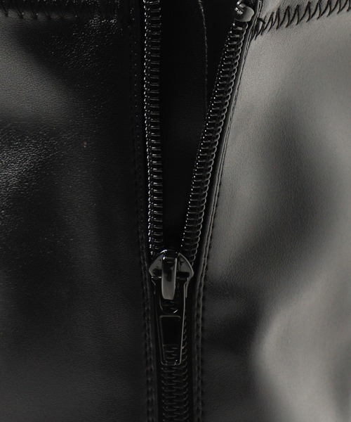 WEGO（ウィゴー）の「WEGO/厚底ボリュームロングブーツ（ブーツ・レディース・ブラウン/ブラック・SMALL/MEDIUM/LARGE/X-LARGE）」の7枚目の写真