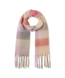 SNIDEL | ブロックチェックマフラー(その他ヘアアクセサリー)