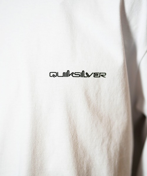 Quiksilver（クイックシルバー）の「【ムラサキスポーツ限定】QUIKSILVER/クイックシルバー ロンT/長袖Tシャツ バックプリント QLT244608M（Tシャツ/カットソー・メンズ・ホワイト/ブラック・L/M）」の10枚目の写真