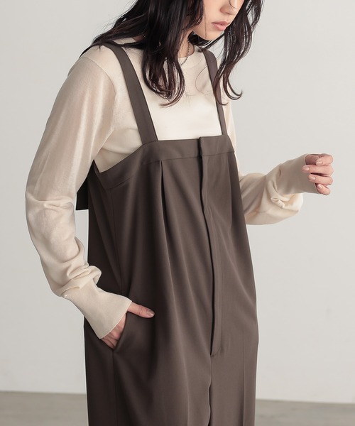 for/c（フォーシー）の「[新色追加] クルーネックシアーニット【サスティナブル】（ニット/セーター・レディース・ホワイト/ブルー/チャコールグレー/ブラック/ピンク/アイボリー/ライトグレー/ラベンダー・L/M/LL）」の17枚目の写真