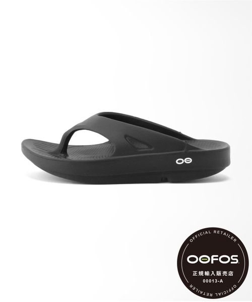 OOFOS(ウーフォス)の「《追加2》【OOFOS/ウーフォス】OOriginal:サンダル(サンダル・レディース・チャコールグレー/ブラック・23cm/24cm/22cm/25cm)」の7枚目の写真