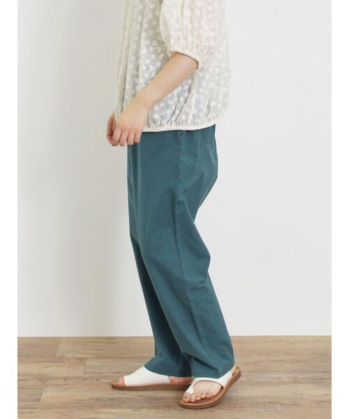 A.P.C. パイソン柄 テーパードパンツ