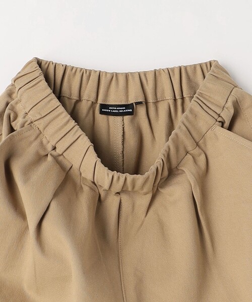green label relaxing（グリーンレーベルリラクシング）の「TJ ツイルカーゴ ショートパンツ / キッズ  140cm-160cm（カーゴパンツ・キッズ・ベージュ/ネイビー/ブラウン・160cm/140cm/150cm）」の22枚目の写真