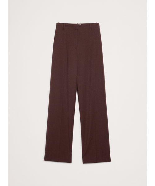 Banana Republic（バナナリパブリック）の「Siena ハイライズ モダンストレート イタリアン ウールパンツ（その他パンツ・レディース・グリーン/ネイビー/ブラウン/ライトグレー/ブラック/ブラウン系その他・0/4/6/2/8）」の4枚目の写真