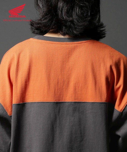 niko and...（ニコアンド）の「【Honda】コラボレーシングロンT（Tシャツ/カットソー・メンズ・ホワイト/ブラック・MEDIUM/LARGE）」の12枚目の写真