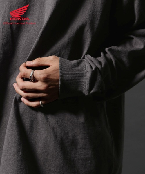 niko and...（ニコアンド）の「【Honda】コラボレーシングロンT（Tシャツ/カットソー・メンズ・ホワイト/ブラック・MEDIUM/LARGE）」の15枚目の写真