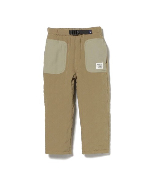BEAMS mini（ビームスミニ）の「中綿 キルティング パンツ 2024FW（90～150cm）（その他パンツ・キッズ・オリーブ/ブラウン系その他・150/130/120/110/100/90/140）」の7枚目の写真
