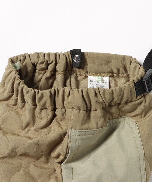 BEAMS mini（ビームスミニ）の「中綿 キルティング パンツ 2024FW（90～150cm）（その他パンツ・キッズ・オリーブ/ブラウン系その他・150/130/120/110/100/90/140）」の11枚目の写真