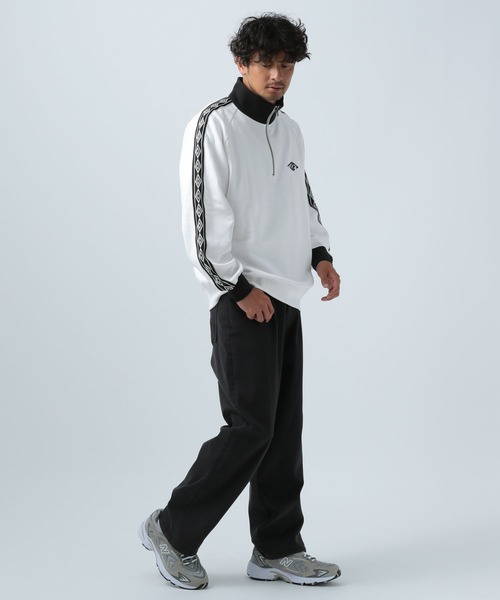 UMBRO(アンブロ)の「【UMBRO×BAYFLOW】オリジナルロゴハーフZIPプルオーバー(スウェット・メンズ・ホワイト/グリーン/ブラック・MEDIUM/LARGE)」の16枚目の写真