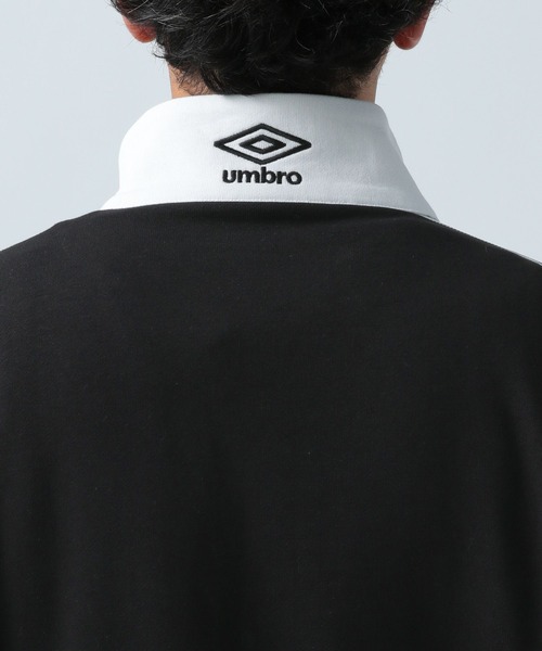 UMBRO(アンブロ)の「【UMBRO×BAYFLOW】オリジナルロゴハーフZIPプルオーバー(スウェット・メンズ・ホワイト/グリーン/ブラック・MEDIUM/LARGE)」の9枚目の写真