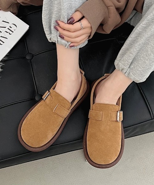 mebole(メボレ)の「ヨーロッパ風 クロッグスリッポン(スリッポン・レディース・ブラウン/ベージュ/カーキ・SMALL/MEDIUM/LARGE)」の1枚目の写真