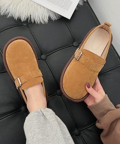 mebole(メボレ)の「ヨーロッパ風 クロッグスリッポン(スリッポン・レディース・ブラウン/ベージュ/カーキ・SMALL/MEDIUM/LARGE)」の6枚目の写真
