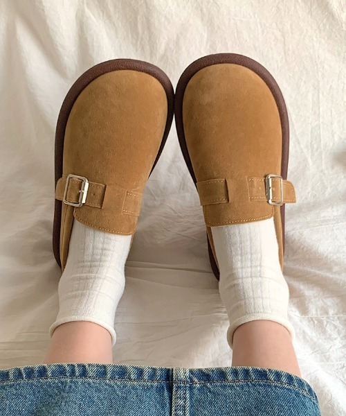 mebole(メボレ)の「ヨーロッパ風 クロッグスリッポン(スリッポン・レディース・ブラウン/ベージュ/カーキ・SMALL/MEDIUM/LARGE)」の5枚目の写真