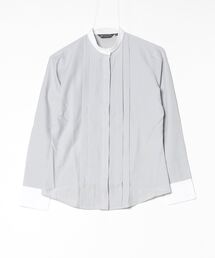 TOKYO SHIRTS | COFREX スタンド配色 長袖レディースデザインシャツ(シャツ/ブラウス)