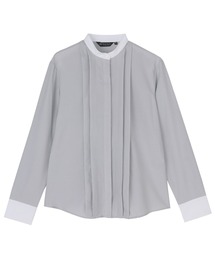 TOKYO SHIRTS | COFREX スタンド配色 長袖レディースデザインシャツ(シャツ/ブラウス)