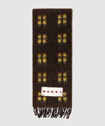 MARNI | SQUARED PATTERN / アルパカマフラー(マフラー)