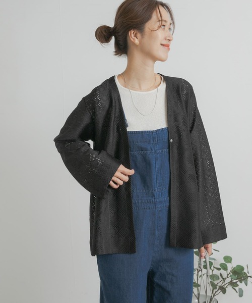 URBAN RESEARCH DOORS - 【新品】【タグ付き】URBAN RESEARCH DOORS  カーディガン セール】畦編ファンシーカラーカーディガン（カーディガン