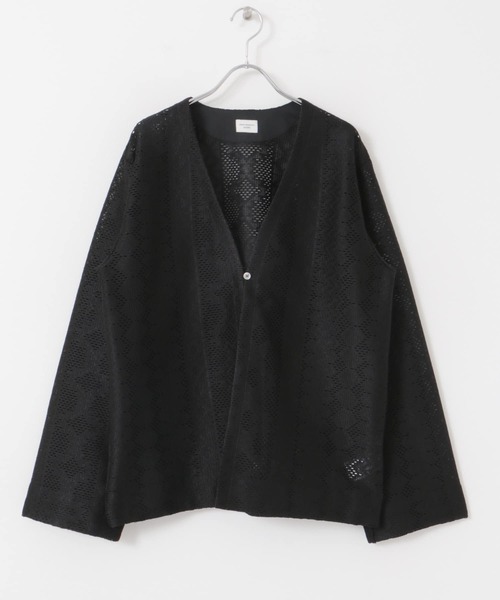 URBAN RESEARCH DOORS（アーバンリサーチドアーズ）の「レースカーディガン（カーディガン/ボレロ・レディース・ブラック/アイボリー・MEDIUM）」の15枚目の写真