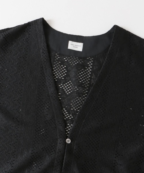URBAN RESEARCH DOORS（アーバンリサーチドアーズ）の「レースカーディガン（カーディガン/ボレロ・レディース・ブラック/アイボリー・MEDIUM）」の20枚目の写真