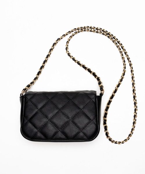 SVEC（シュベック）の「キルティング チェーン ショルダーバッグ / ミニバッグ（ショルダーバッグ・レディース・レッド/ホワイト/ベージュ/シルバー/ブラック/ブルー系その他/ピンク・FREE）」の11枚目の写真