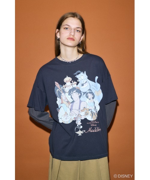 アウラニディズニー　クレイジーロングTシャツ　Sサイズ アウラニディズニー クレイジーロングTシャツ Sサイズ
