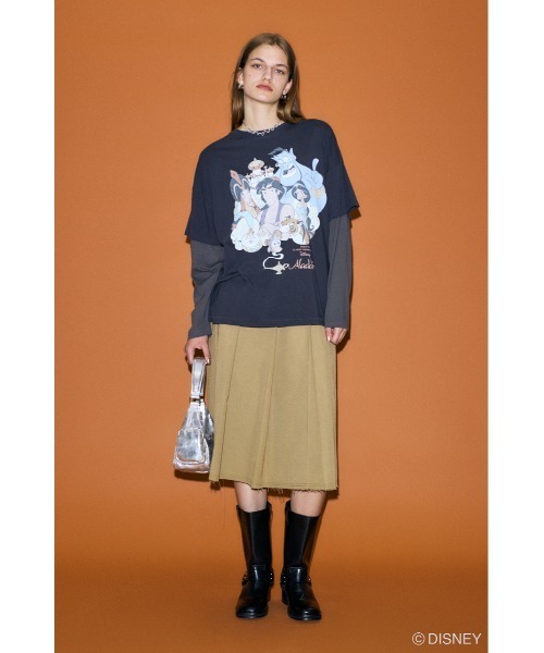 セール】MD OT LAYERED ロングスリーブTシャツ / ALADDIN（T