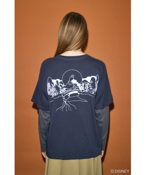 セール】MD OT LAYERED ロングスリーブTシャツ / ALADDIN（T