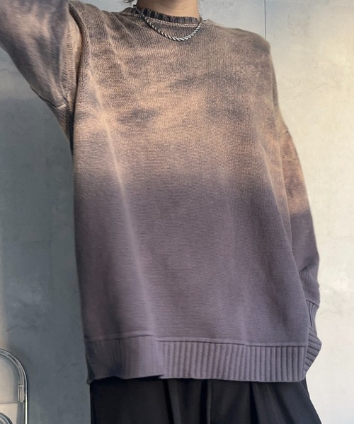 Acne studios ニットセーター グラデーション acne studios アクネ ストゥディオズ グラデーション ニット - メルカリ