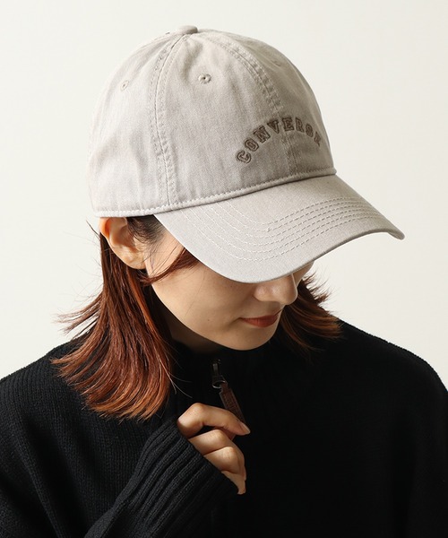 CONVERSE(コンバース)の「【CONVERSE/コンバース】PIGMENT WASHED CAP/アーチ刺繍ロゴ ピグメント キャップ(キャップ・メンズ・ベージュ/オレンジ/ボルドー/ブラック/オリーブ/ブルー・FREE)」の15枚目の写真