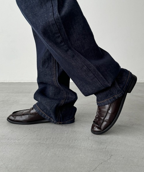 CANAL JEAN(キャナルジーン)の「El mar インディゴストレートデニムパンツ(デニムパンツ・レディース・ダークインディゴブルー・MEDIUM/SMALL)」の11枚目の写真