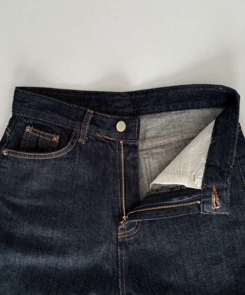 CANAL JEAN(キャナルジーン)の「El mar インディゴストレートデニムパンツ(デニムパンツ・レディース・ダークインディゴブルー・MEDIUM/SMALL)」の12枚目の写真