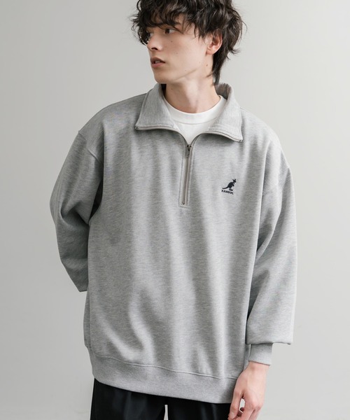 Ciaopanic【WOOAH×KANGOL】新品ハーフジップスウェット　完売品 Ciaopanic【WOOAH×KANGOL】新品ハーフジップスウェット 完売品