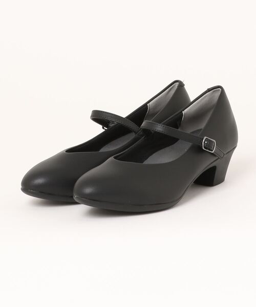 ALL DAY Walk(オールデイウォーク)の「ALL DAY Walk/4cm ヒール アーモンドトーパンプス(パンプス・レディース・ブラック・22.0cm/22.5cm/23.0cm/23.5cm/24.0cm/24.5cm/25.0cm/25.5cm/26.0cm)」の4枚目の写真