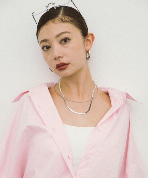 HANNE（アン）の「チョーカーネックレス（ネックレス・レディース・シルバー/シルバー×ゴールド・FREE）」の5枚目の写真