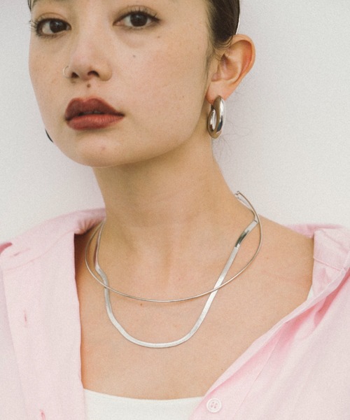 HANNE（アン）の「チョーカーネックレス（ネックレス・レディース・シルバー/シルバー×ゴールド・FREE）」の10枚目の写真