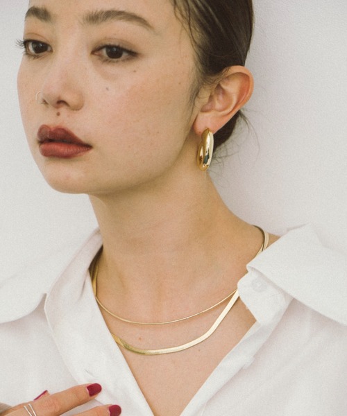 HANNE（アン）の「チョーカーネックレス（ネックレス・レディース・シルバー/シルバー×ゴールド・FREE）」の9枚目の写真