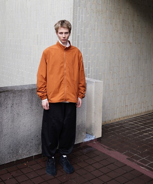 rehacer（レアセル）の「rehacer : 2Way Convertible Wave Jacket  / 2Way コンパーチブル ジャケット（ブルゾン・メンズ・オレンジ/カーキ/ブラック・MEDIUM/SMALL/LARGE）」の6枚目の写真