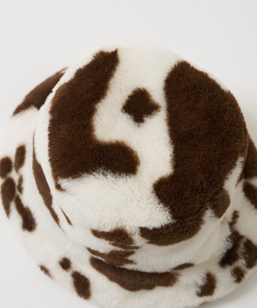 CIAOPANIC TYPY（チャオパニックティピー）の「【KIDS】【WEB限定】ファーバケットハット（ハット・キッズ・グレイッシュベージュ/アイボリー/ブラック・ONE SIZE）」の19枚目の写真