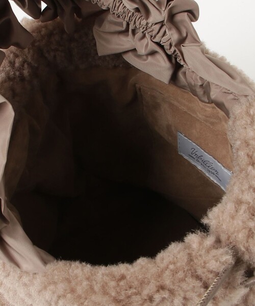 fredy emue（フレディエミュ）の「フリルワンハンドルボアトートバック（ハンドバッグ・レディース・ベージュ/アイボリー・FREE）」の14枚目の写真